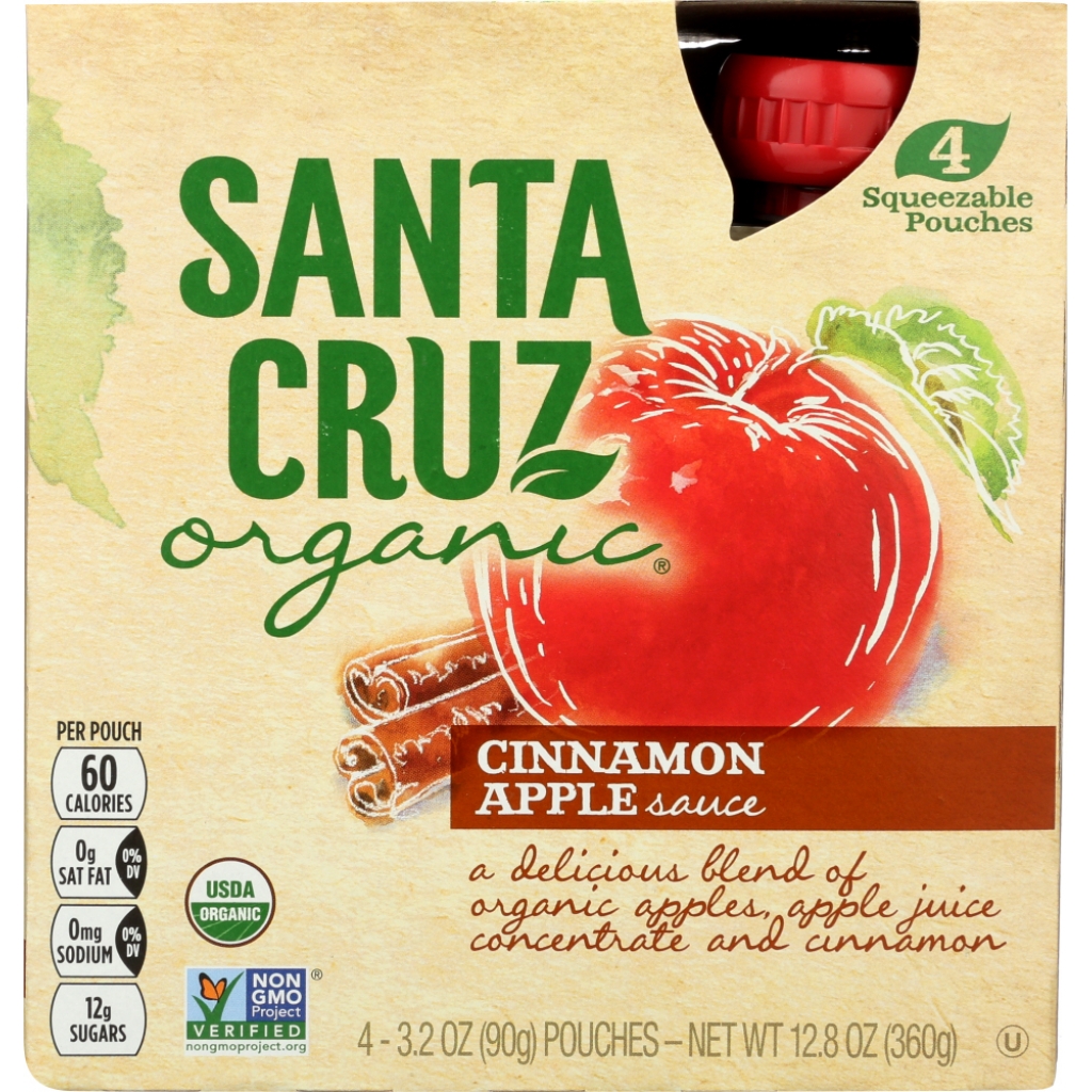 Cinnamon Apple Sauce Pouches