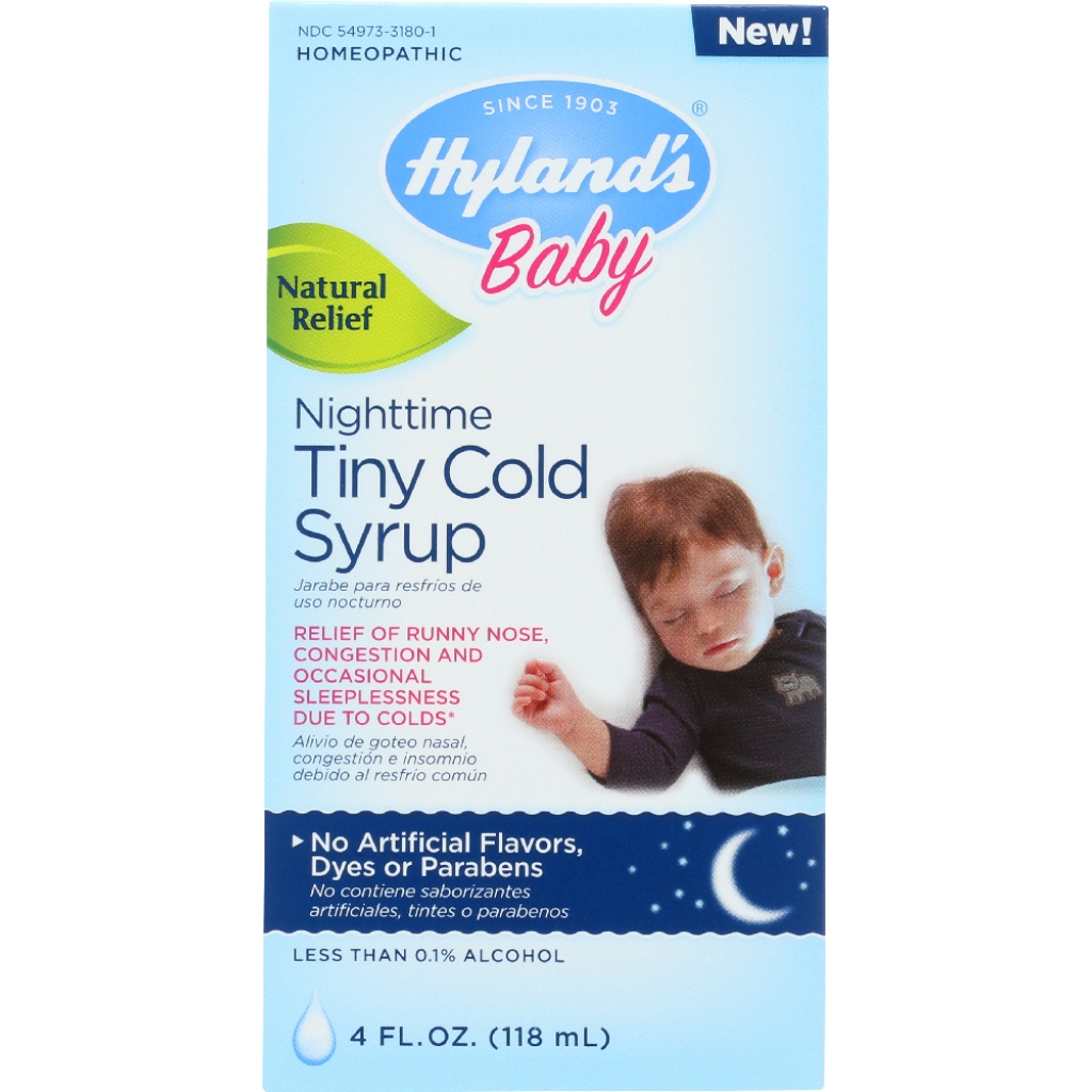 Baby Nighttime Tiny Cold Syrup - 4 oz