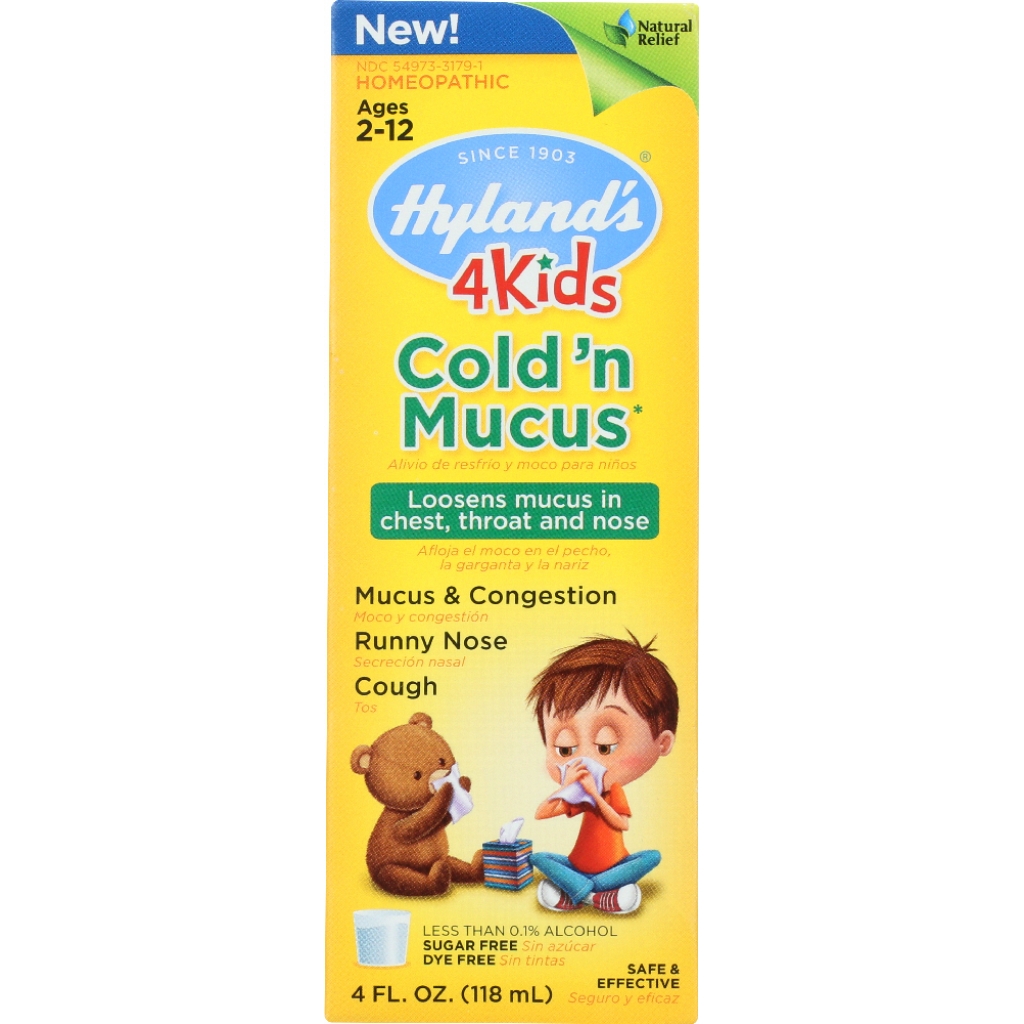 4 Kids Cold 'N Mucus Relief - 4 OZ