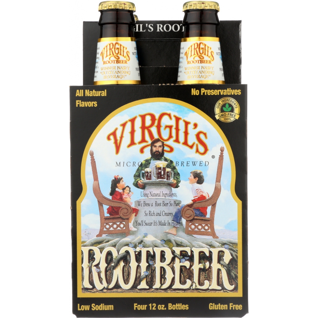 Handcrafted Root Beer - 4 Pack, 48 fl oz