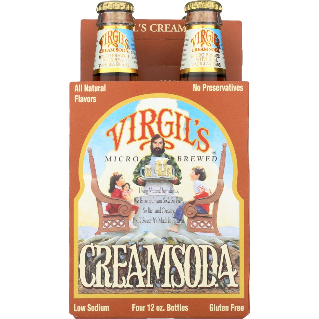 Virgil’s Micro Brewed Cream Soda - Classic Flavor