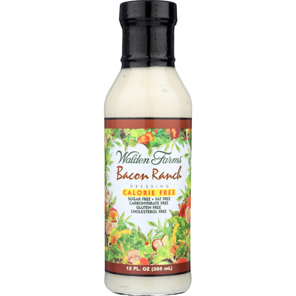 Zero Calorie Creamy Bacon Ranch Dressing, 12 oz