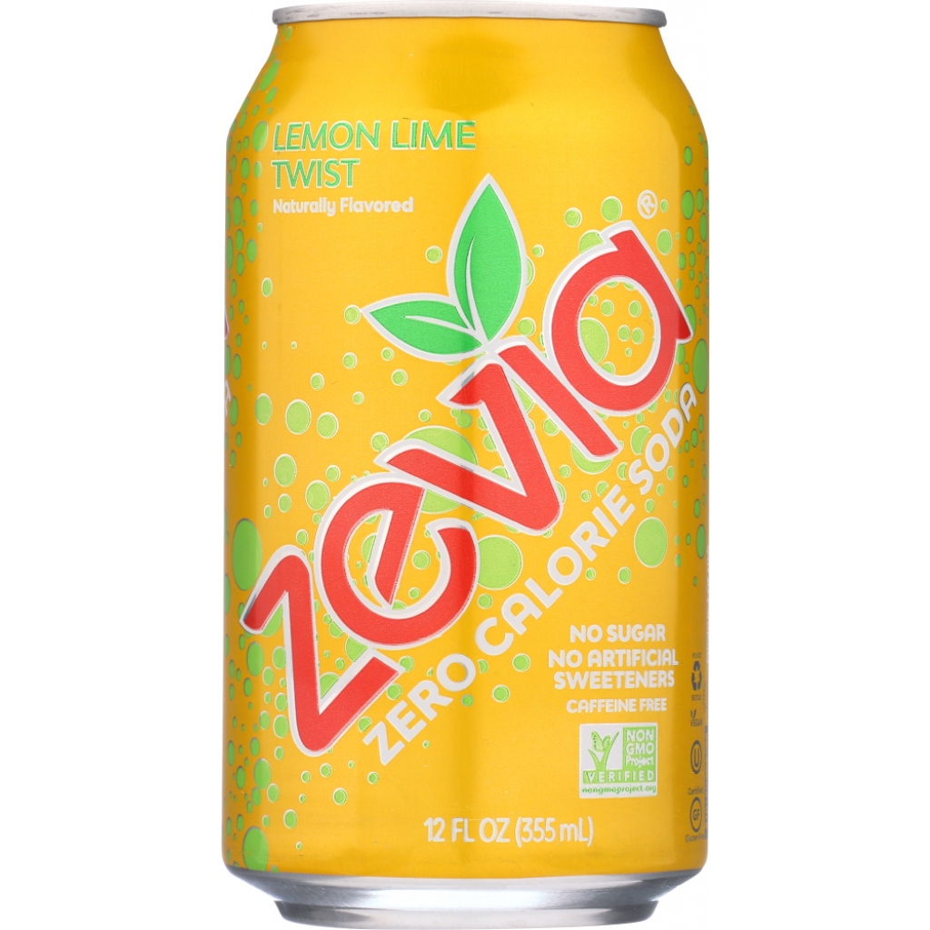 Zero Calorie Lemon Lime Soda, 72 fl oz