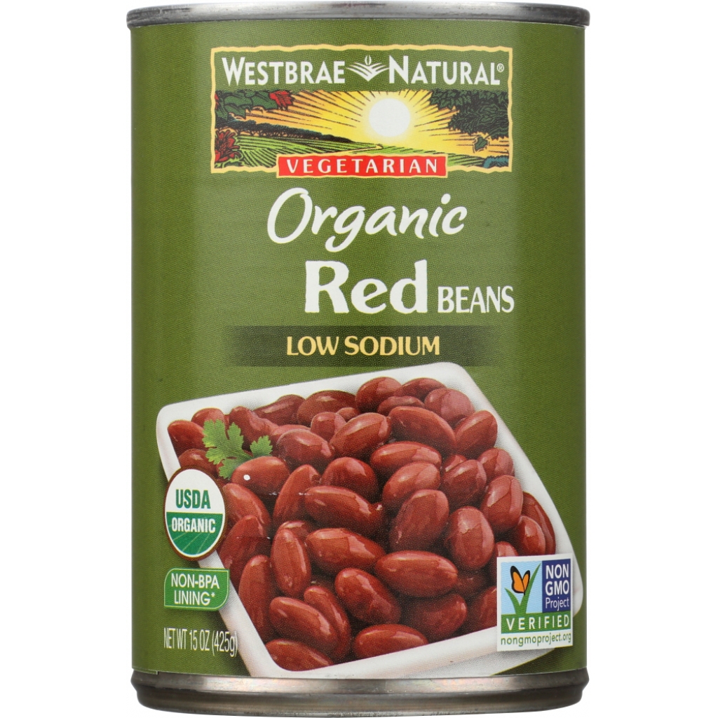 Organic Vegetarian Red Beans - 15 oz