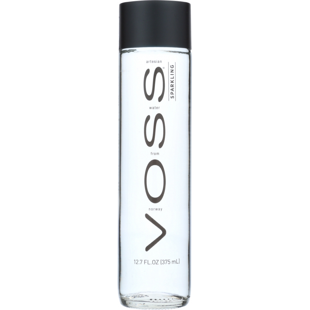 Voss Artesian Sparkling Water Glass - 12.6 oz