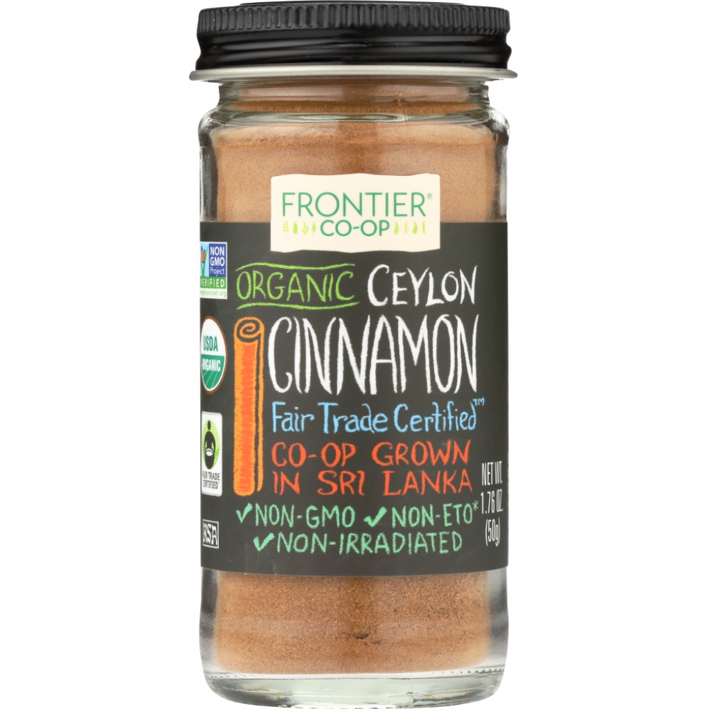 Organic Ground Ceylon Cinnamon - 1.76 oz