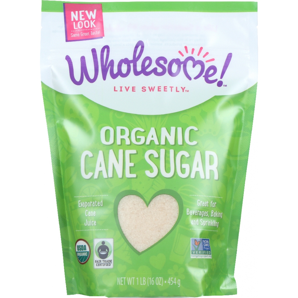 Organic Fair Trade Cane Sugar - 16 oz