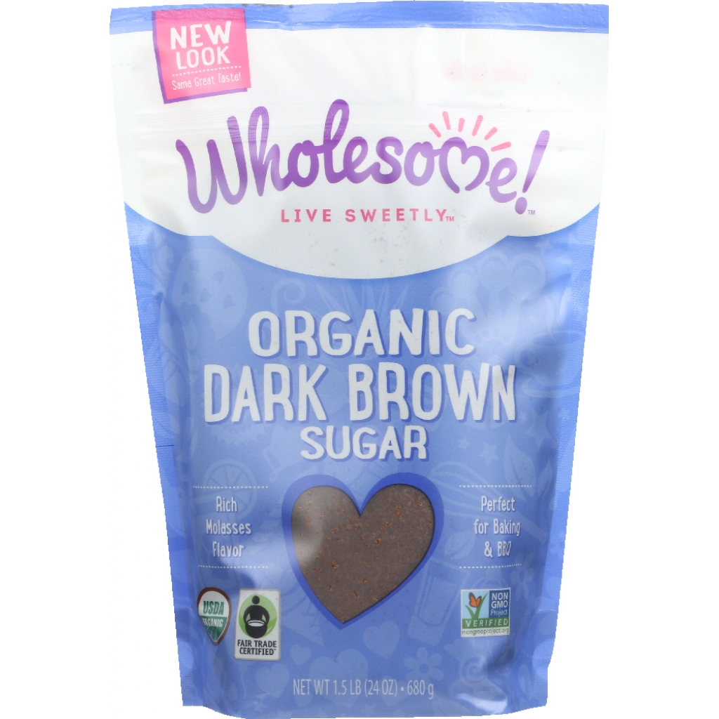 Organic Dark Brown Sugar - 24 oz