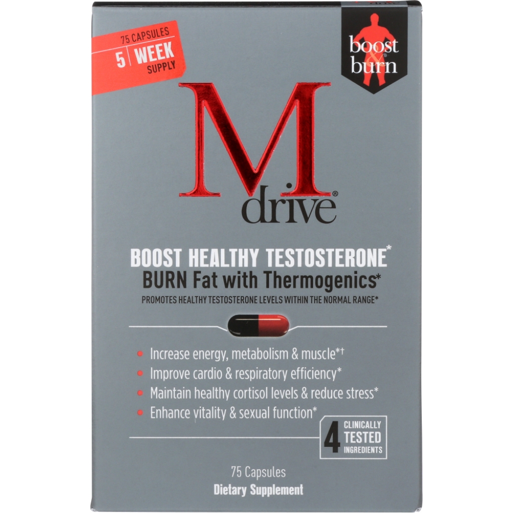 M-Drive Boost & Burn Testosterone Support