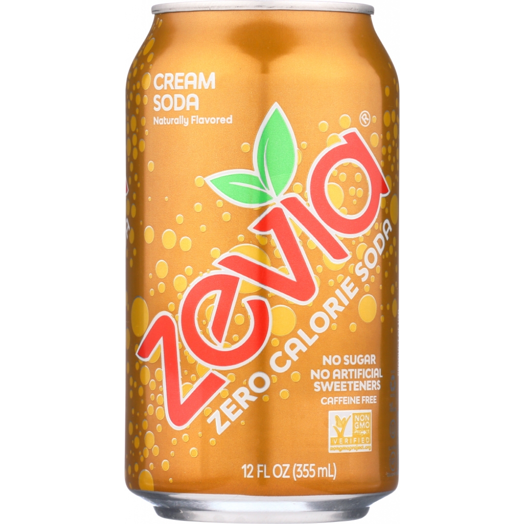 Zevia Cream Soda 6-Pack - 72 fl oz