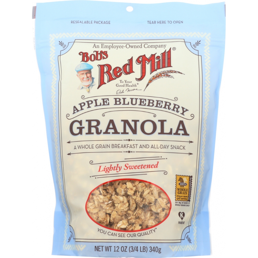 Apple Blueberry Granola for Healthy Snacking