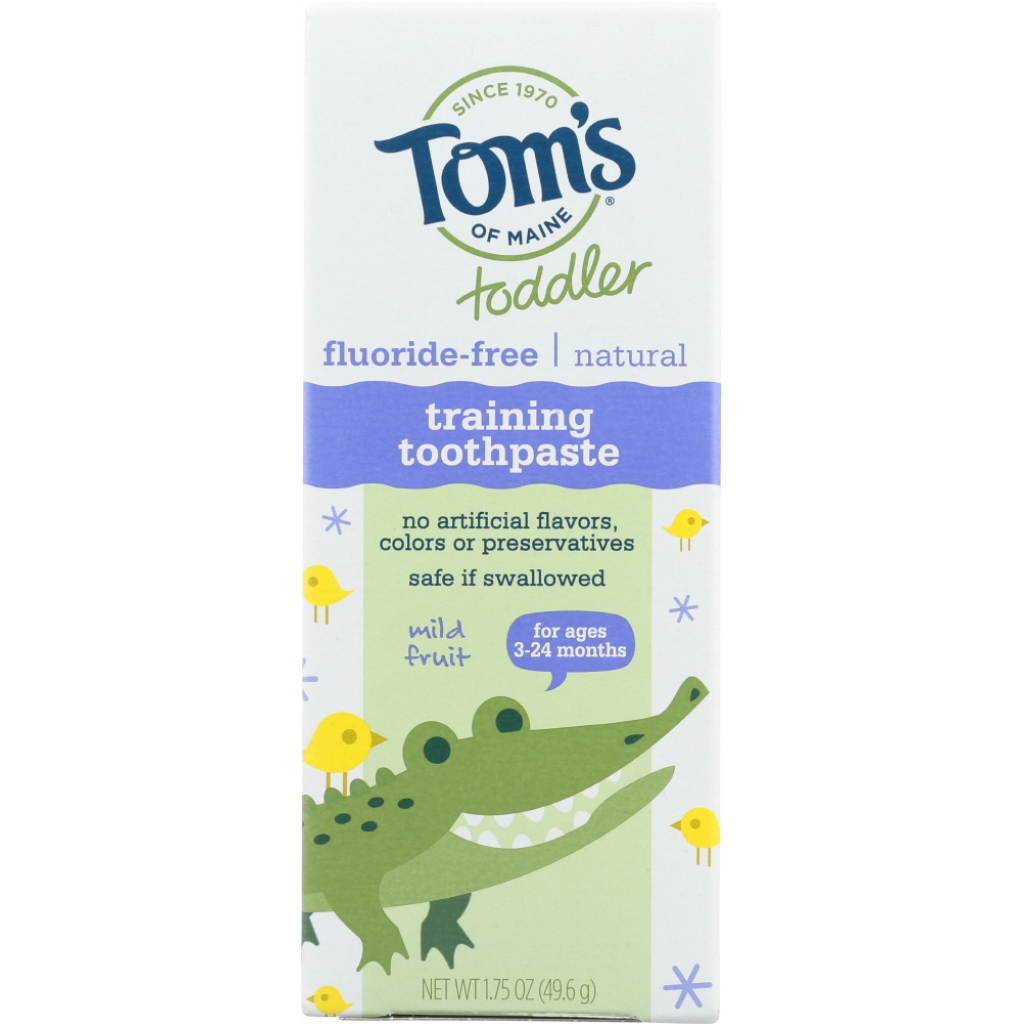 Fluoride-Free Natural Training Toothpaste for Toddlers