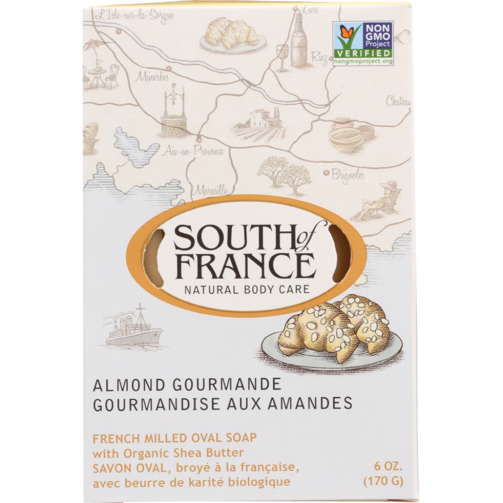 French Milled Almond Gourmande Soap - 6 oz