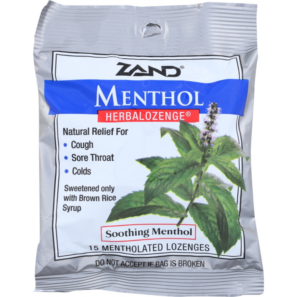 Menthol Soothing Herbalozenge, 15 Lozenges