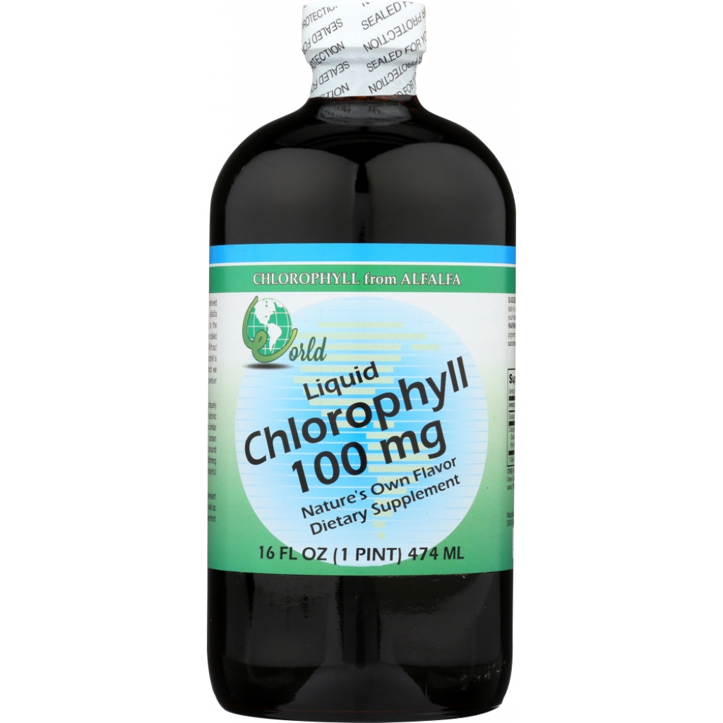 Liquid Chlorophyll 100mg - 16 fl oz