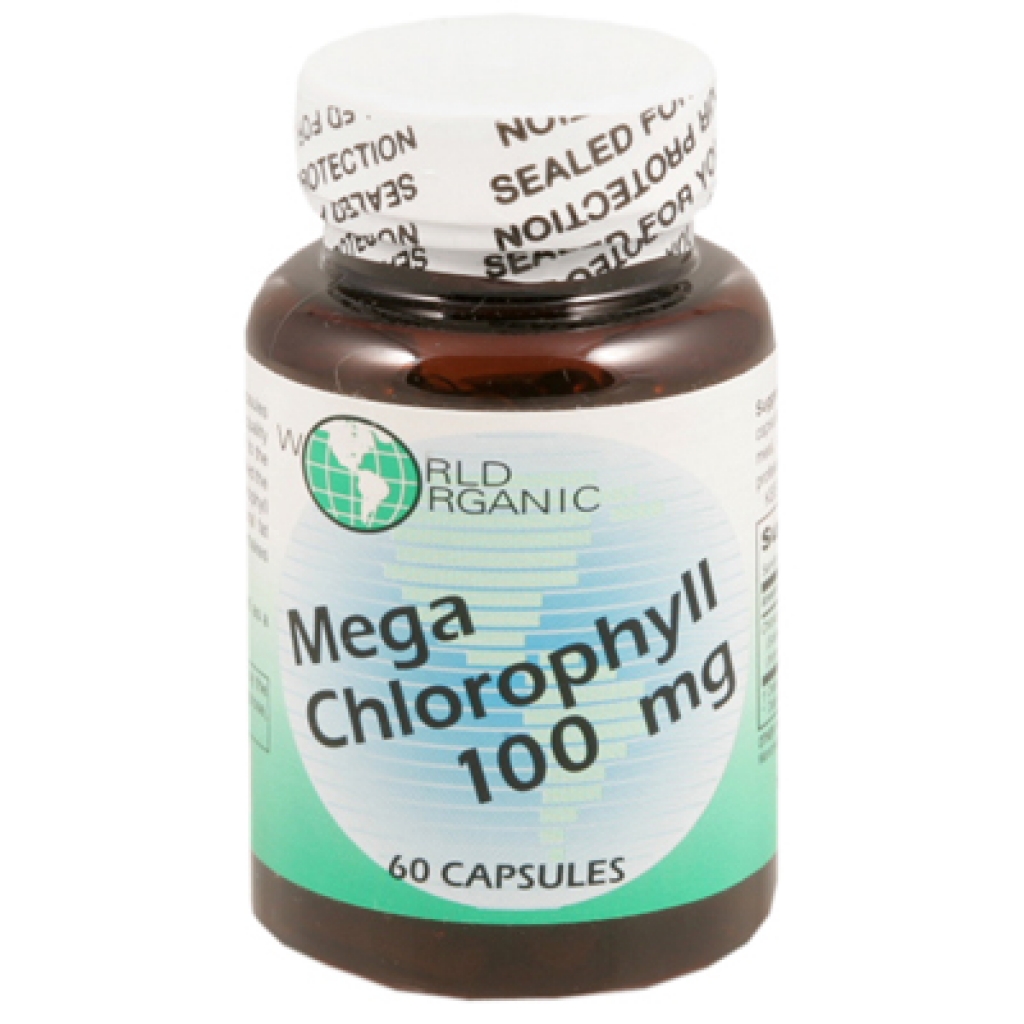 Mega Chlorophyll 100mg - 60 Capsules