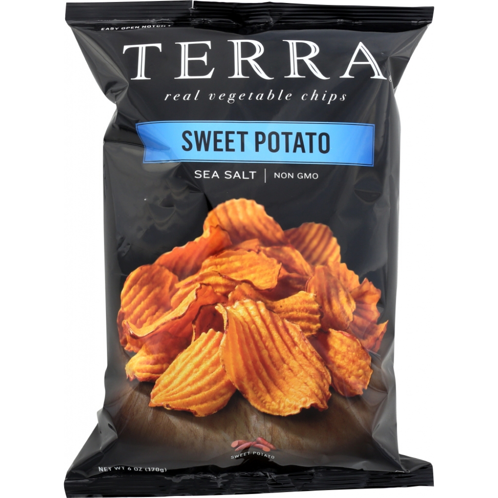 Crinkled Sweet Potato Chips with Sea Salt (6 oz)