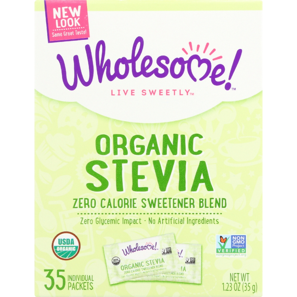 Wholesome Organic Stevia Sweetener Packets