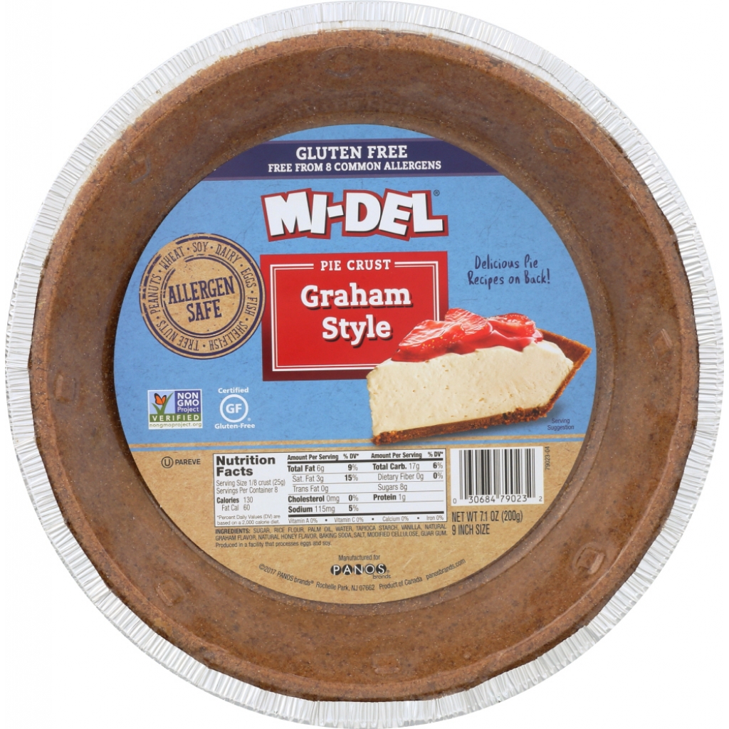 Gluten-Free Graham Style Pie Crust - 7.1 oz