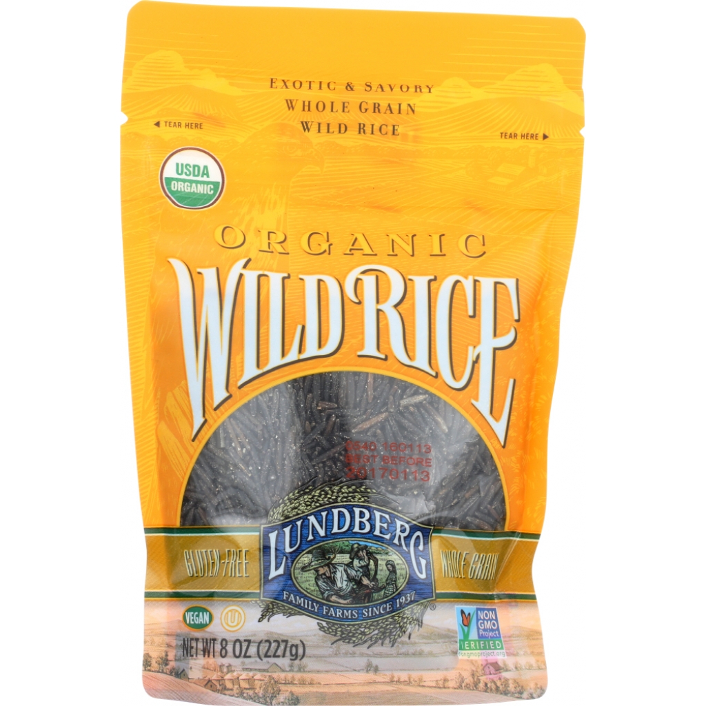 Organic Wild Rice, 8 oz