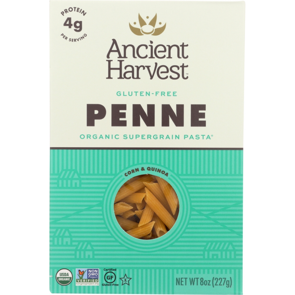 Organic Gluten-Free Quinoa Penne - Non-GMO - 8 Oz