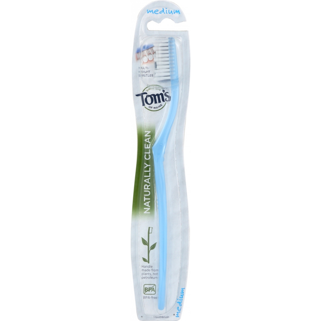 Medium Naturally Clean Toothbrush, 1 ea