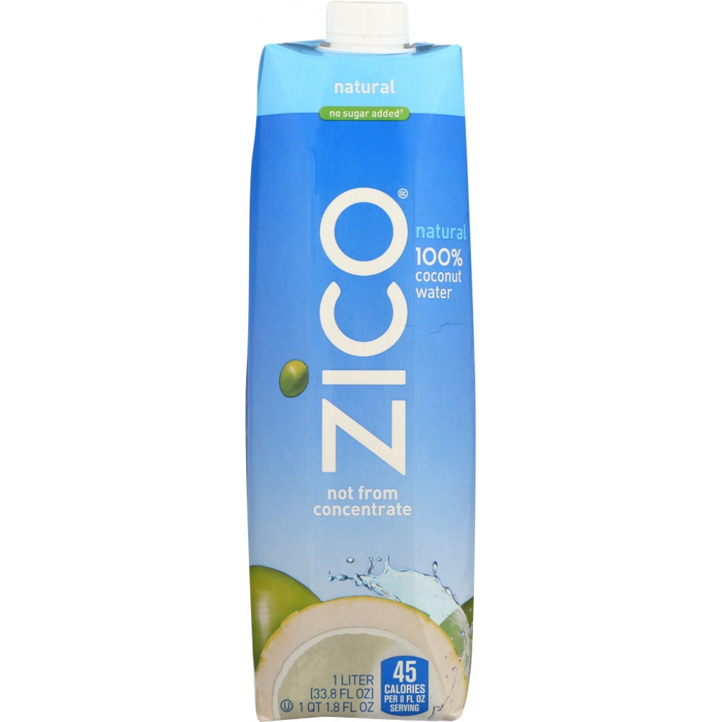 100% Pure Premium Coconut Water - 33.8 Oz