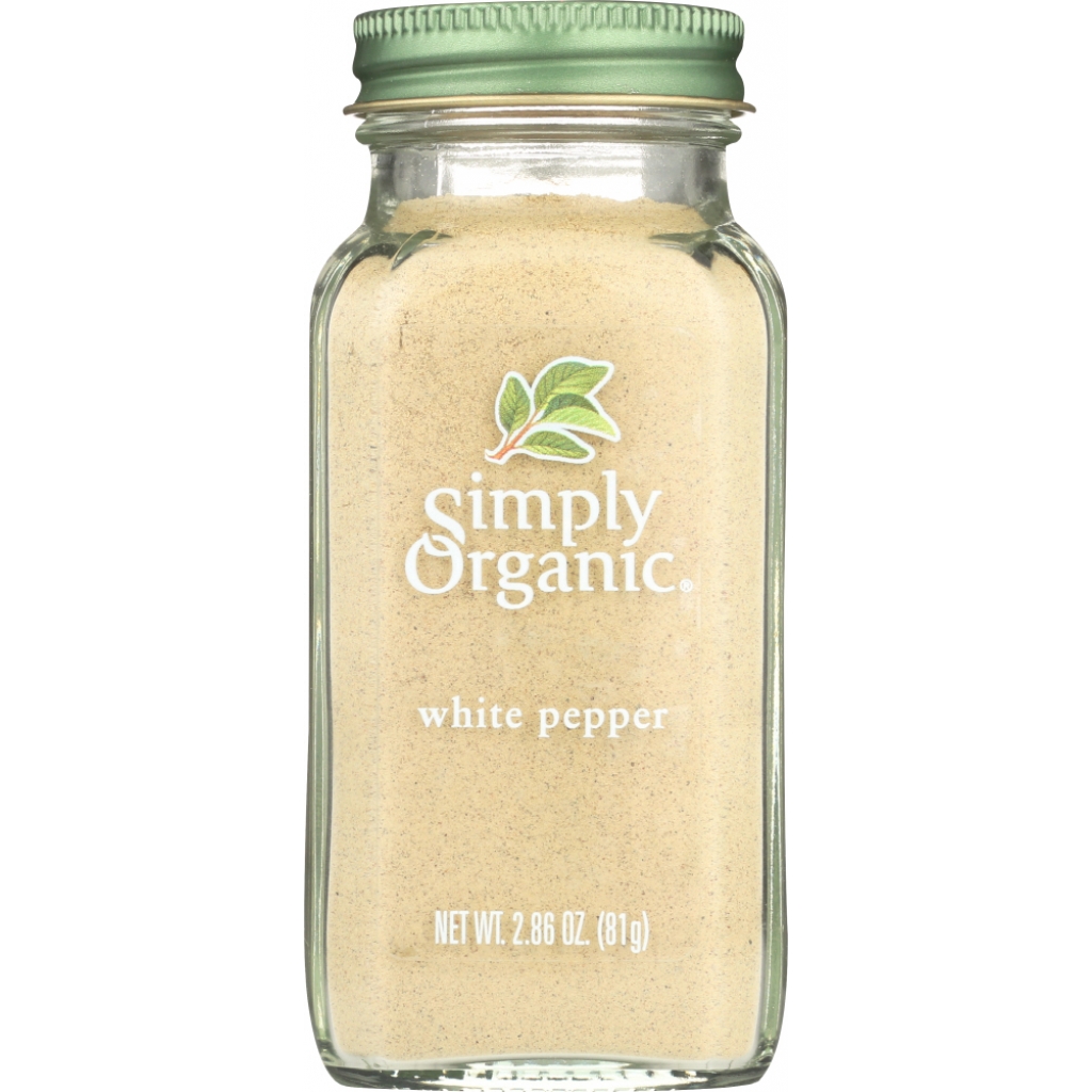 Gourmet White Pepper - Delicate Spice, 2.86 oz