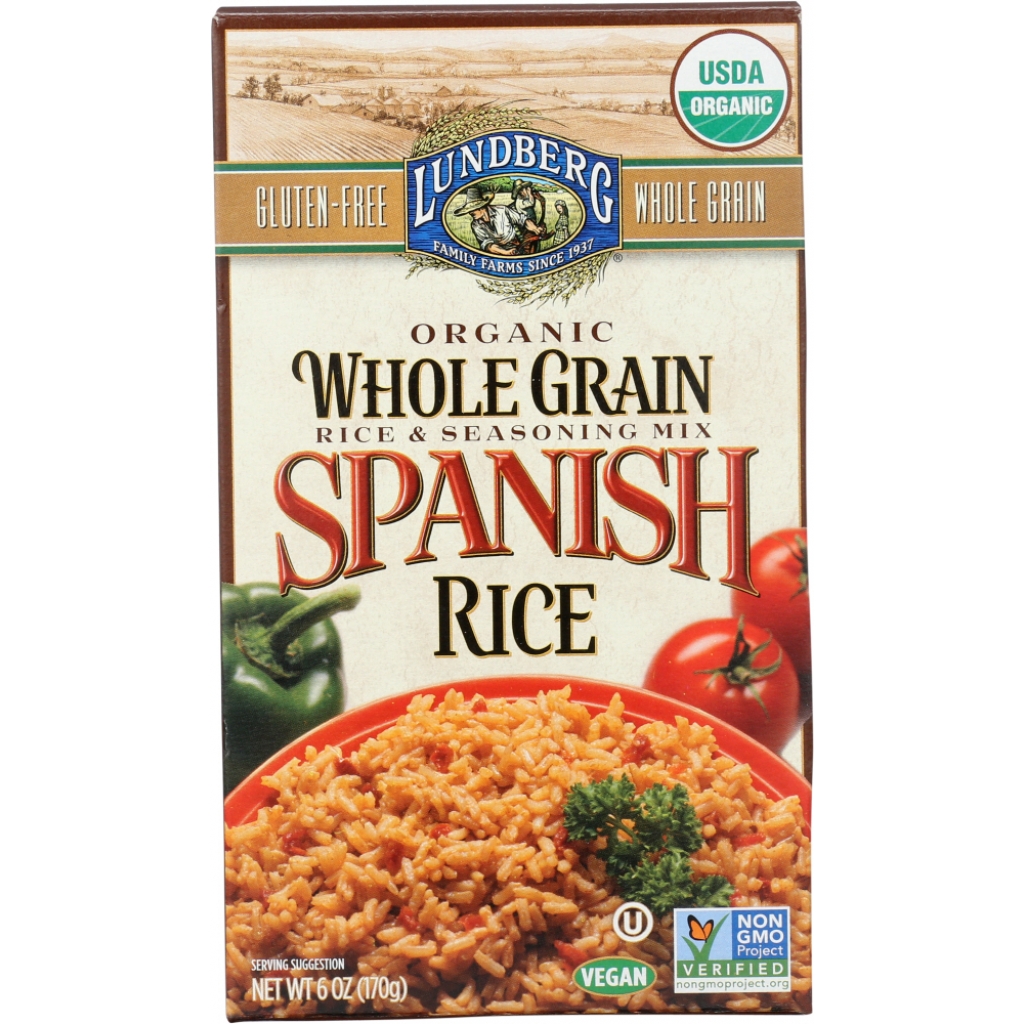 Organic Whole Grain Spanish Rice - 6 oz