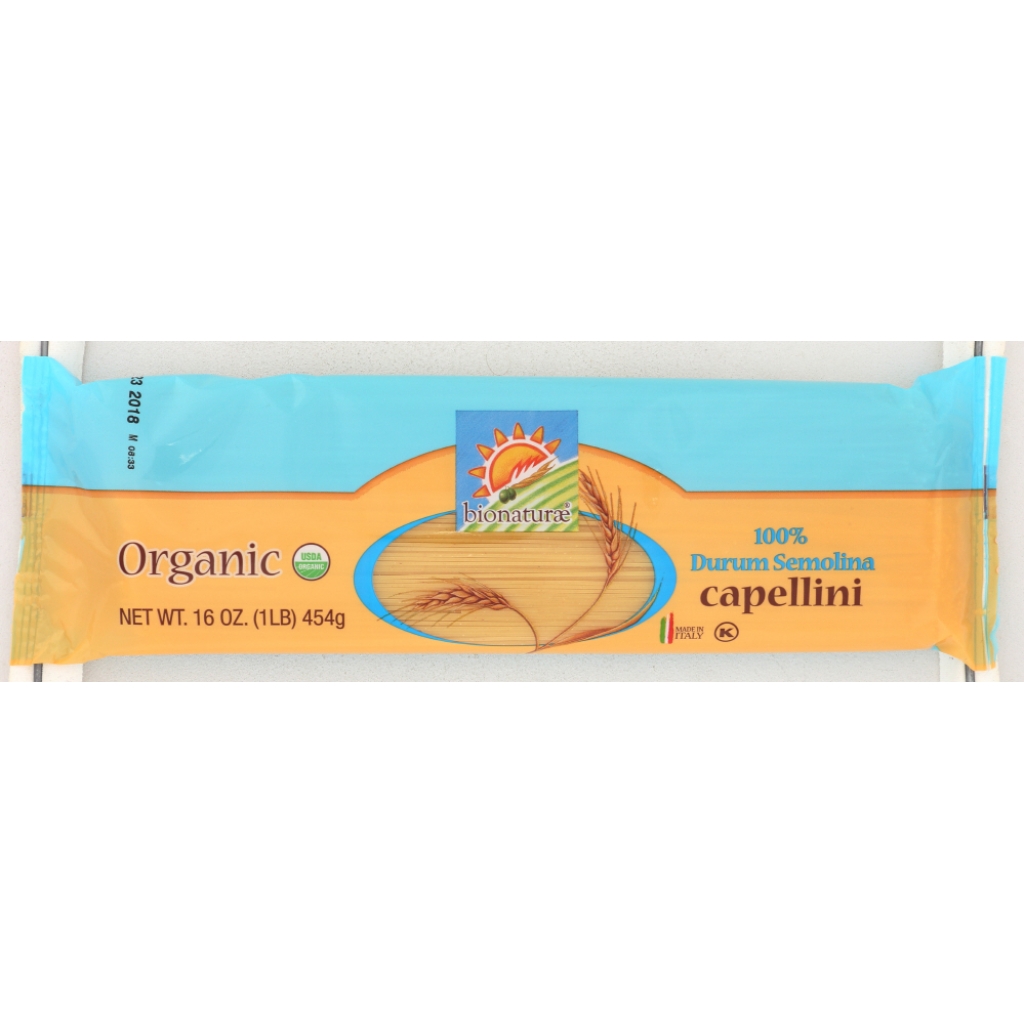 Organic Capellini Pasta - 16 oz