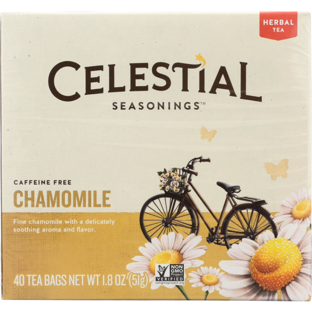 Organic Chamomile Herbal Tea - 40 Bags