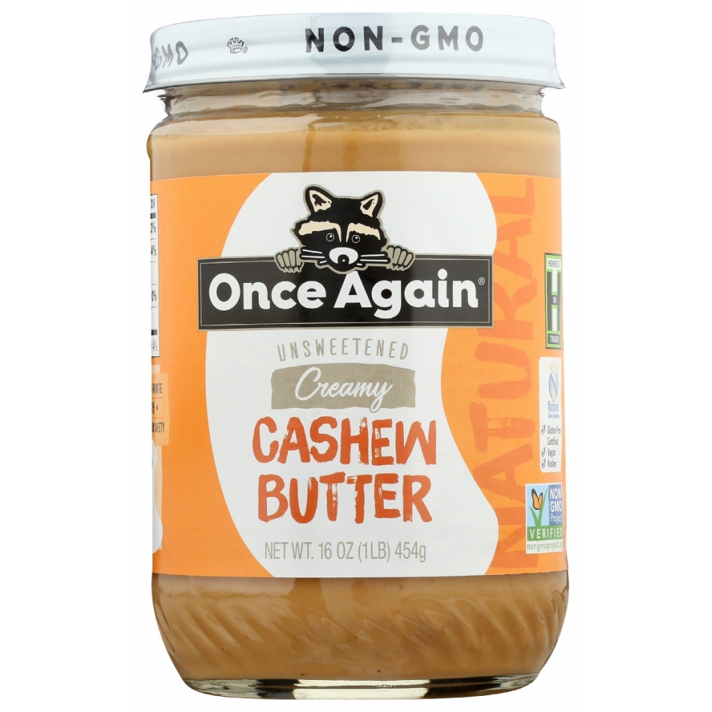 All-Natural Unsweetened Cashew Butter