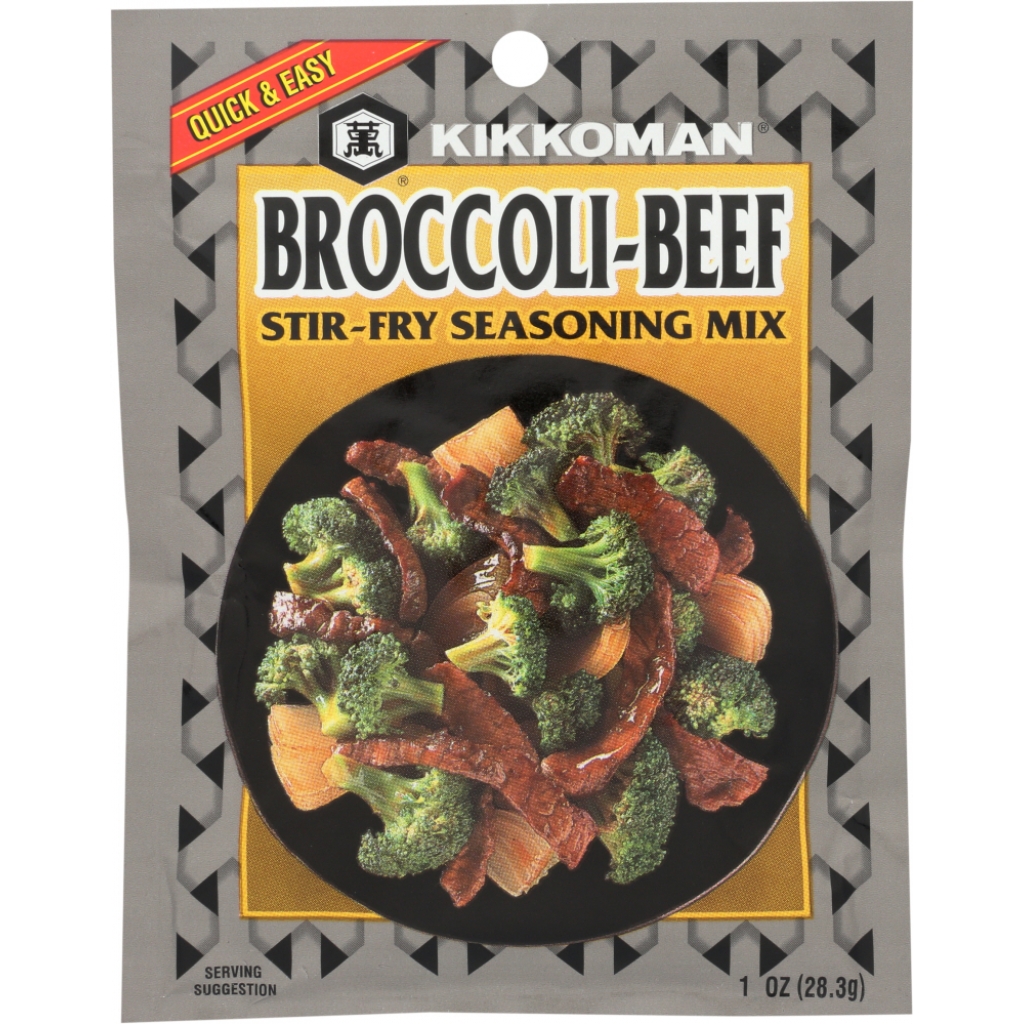 Kikkoman Broccoli Beef Stir Fry Seasoning Mix - 1 oz