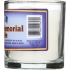 Yahrzeit Memorial Candle Glass Tumbler