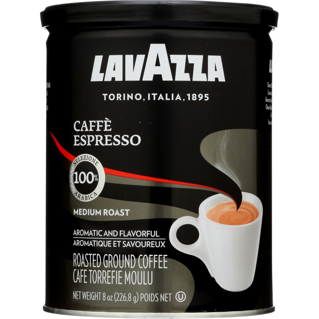 Lavazza Caffe Espresso Ground Coffee - 8 oz