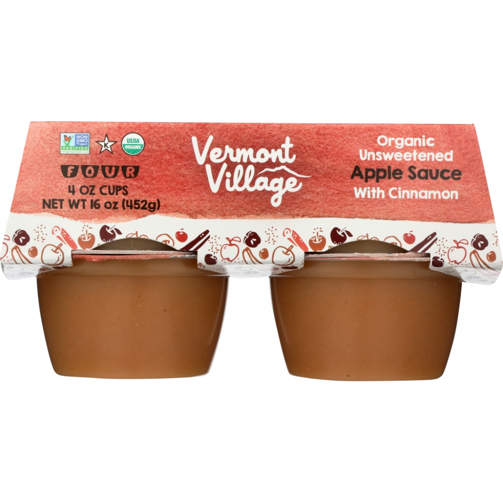 Organic Cinnamon Applesauce Cups