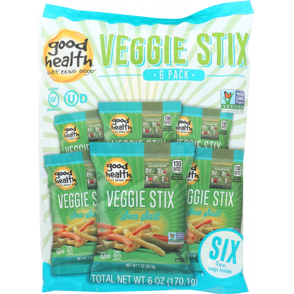 Veggie Stix - Single Serve 6 Pack, 6 oz