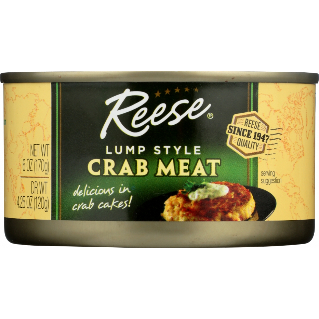 Reese Lump Style Crab Meat - 6 oz