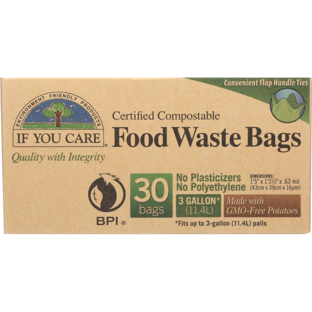 3 Gallon Compostable Food Waste Bags