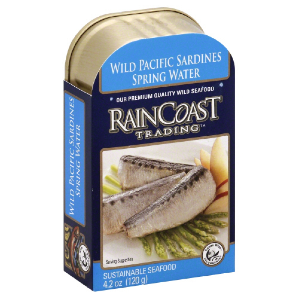 Pacific Sardines in Spring Water