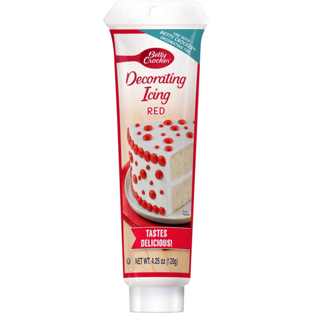 Betty Crocker Decorating Icing - Red, 4.25 oz