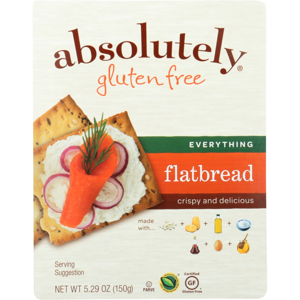 Gluten-Free Everything Flatbread - 5.29 oz