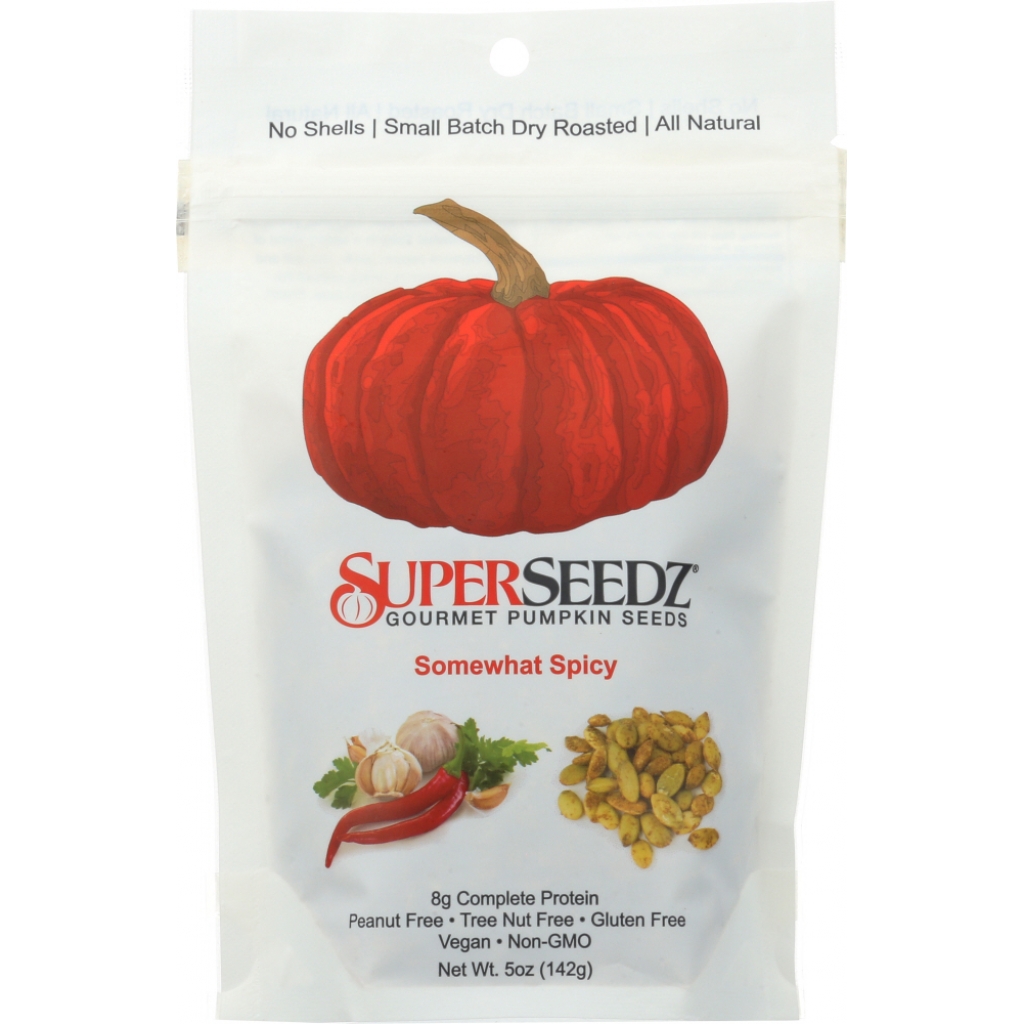 Somewhat Super Spicy Pumpkin Seed Snack