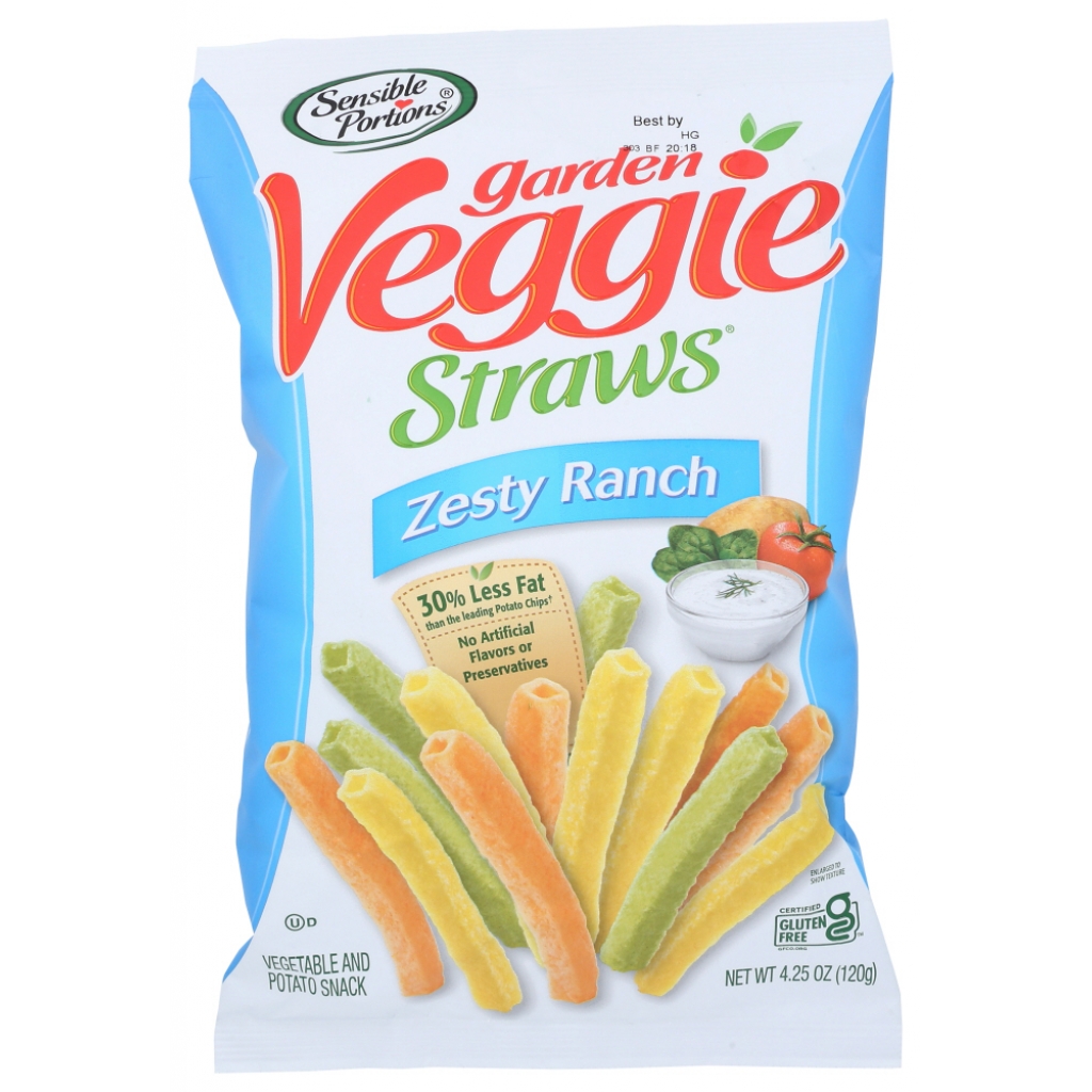 Zesty Ranch Vegetable Straws for Guilt-Free Snacking