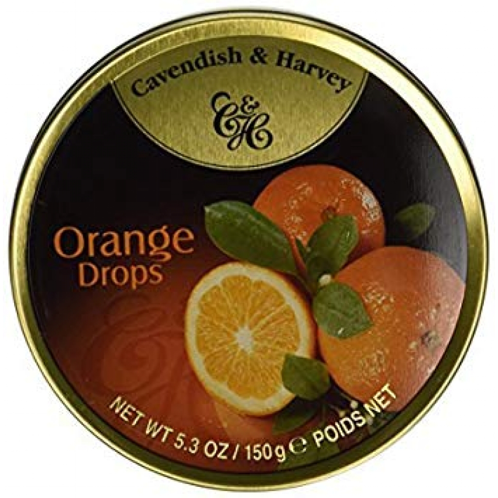 Juicy Orange Drops Candy - 5.3 oz