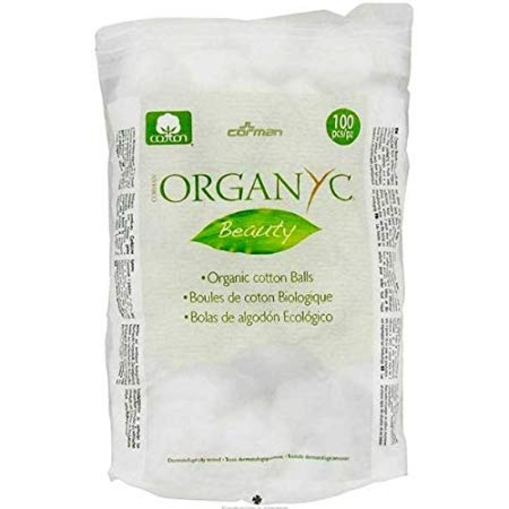 Organic Cotton Balls, 100 count