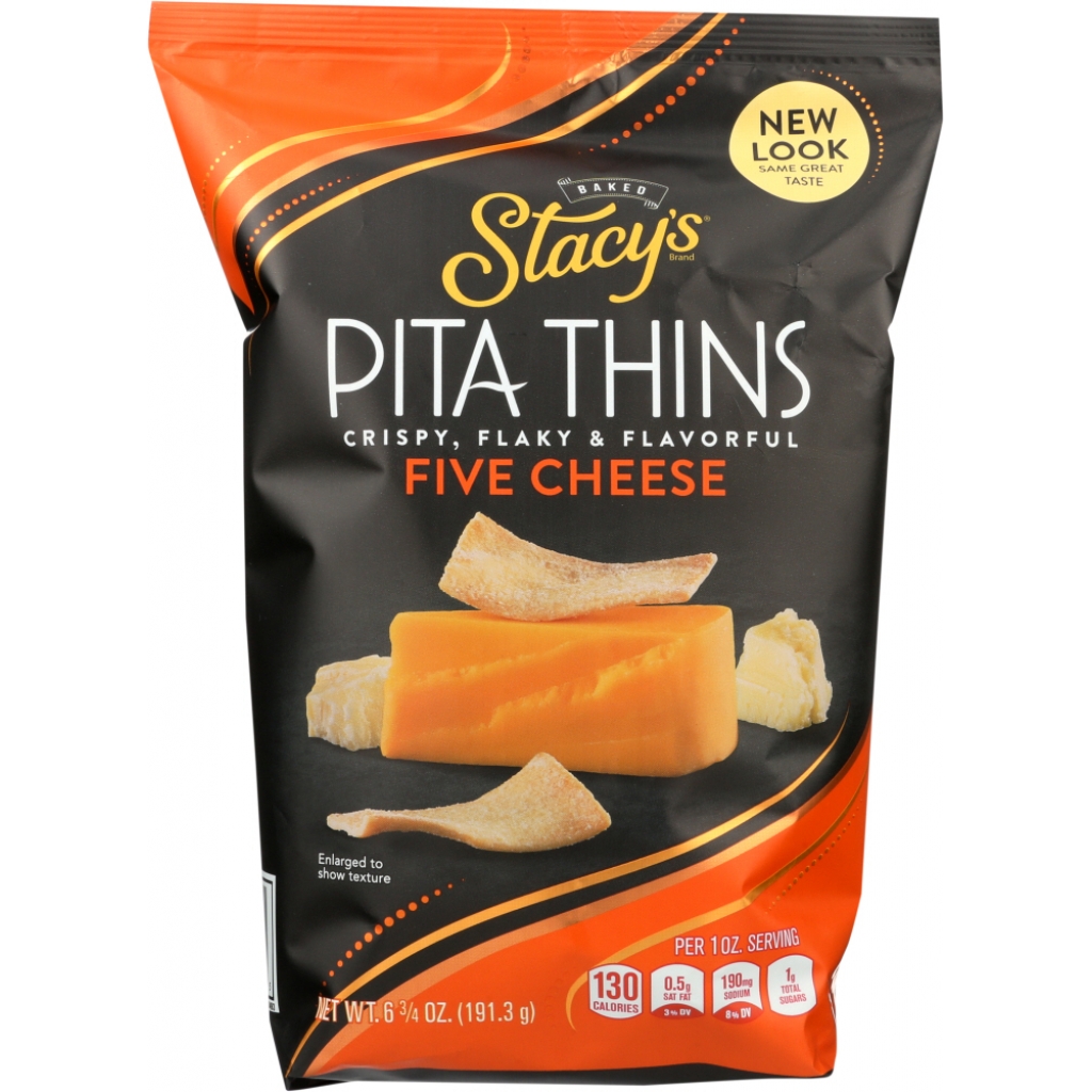 Five Cheese Pita Thins - 6.75 oz