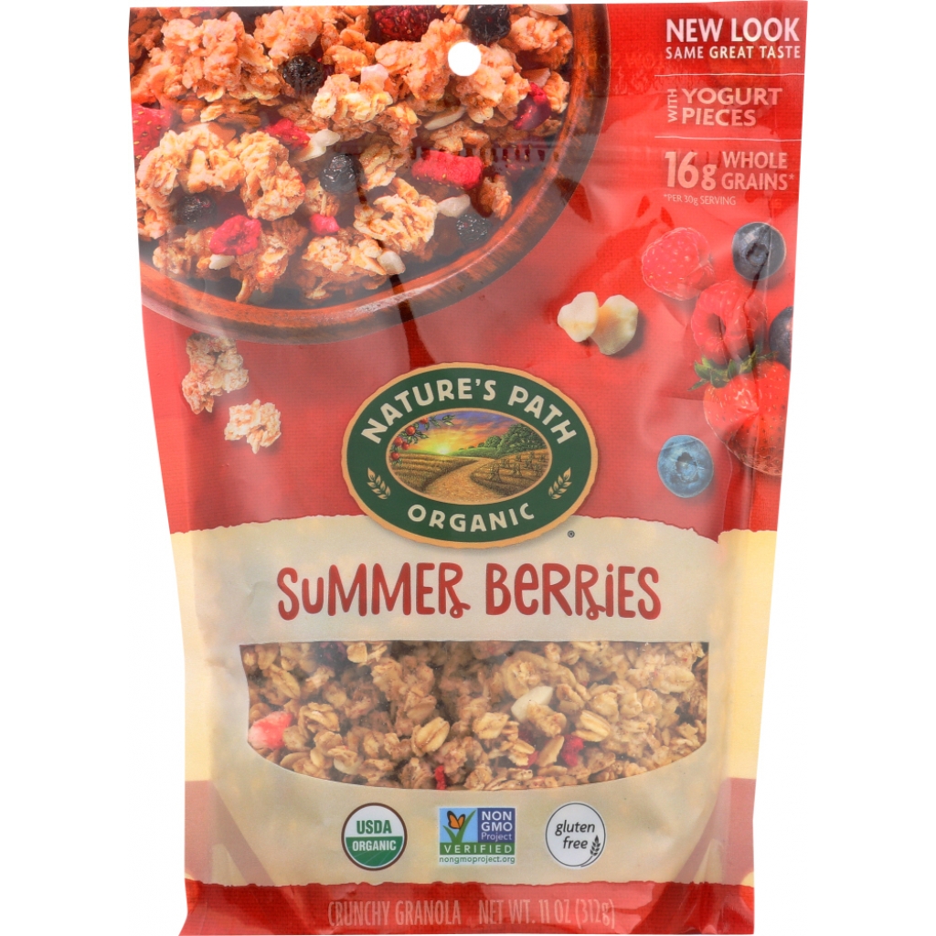 Gluten-Free Summer Berries Granola - 11 oz Crunchy Delight