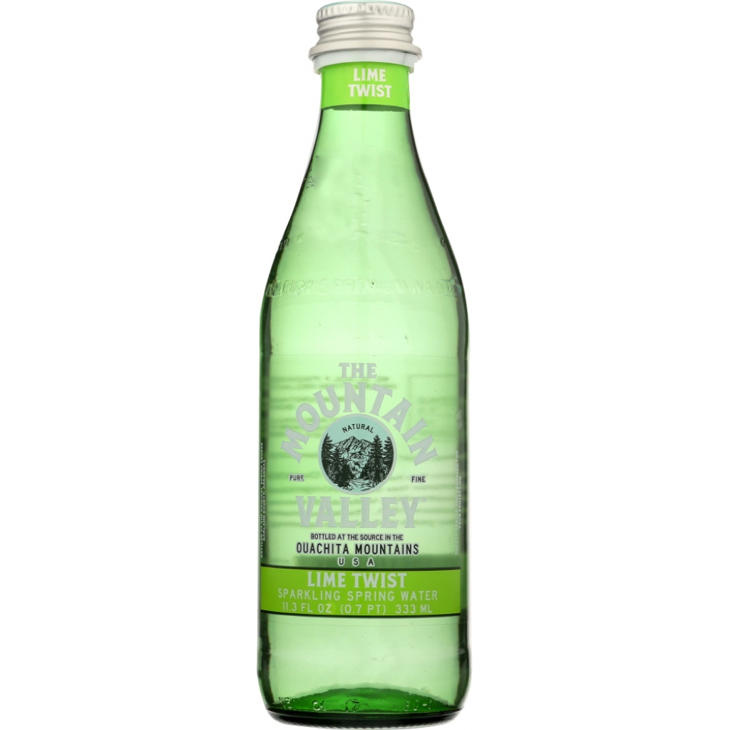 Mountain Valley Sparkling Water Lime Twist – 333 ml