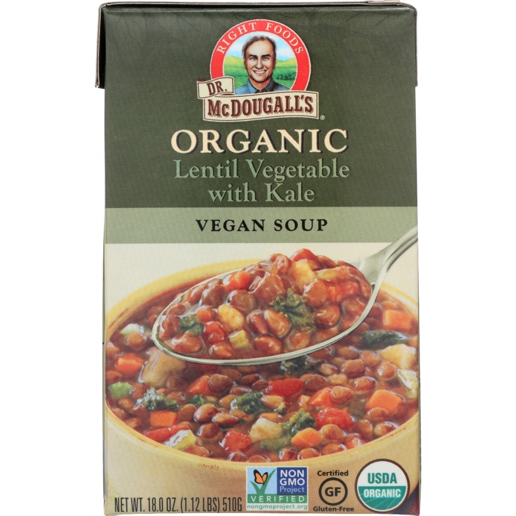 Organic Lentil Vegetable Soup